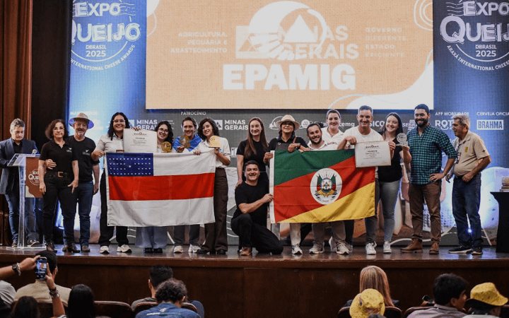 Amazonas brilha na ExpoQueijo Brasil 2025 com quatro troféus de ouro