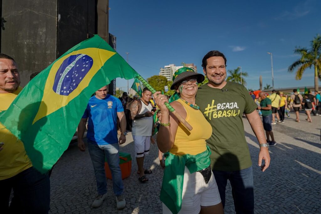 Capitao Alberto Neto manifestacao Ponta Negra Portal Fred Novaes