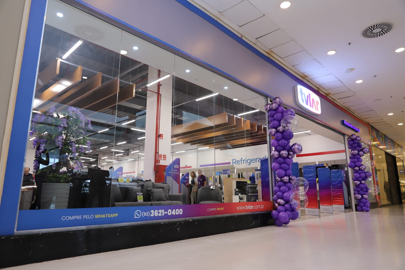 TVLAR inaugura megaloja e anuncia novidades para as próximas semanas