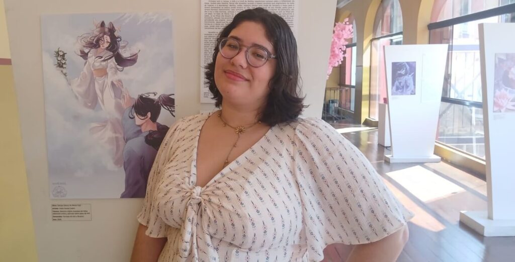 Pazola Castro Honda leva lendas japonesas as criancas da Casa Azul Amazonia 1 Portal Fred Novaes