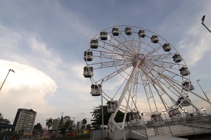 roda gigante Prefeitura de Manaus Portal Fred Novaes