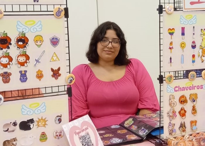 Paola Honda Castro exposicao lendas japonesas em Manaus Portal Fred Novaes