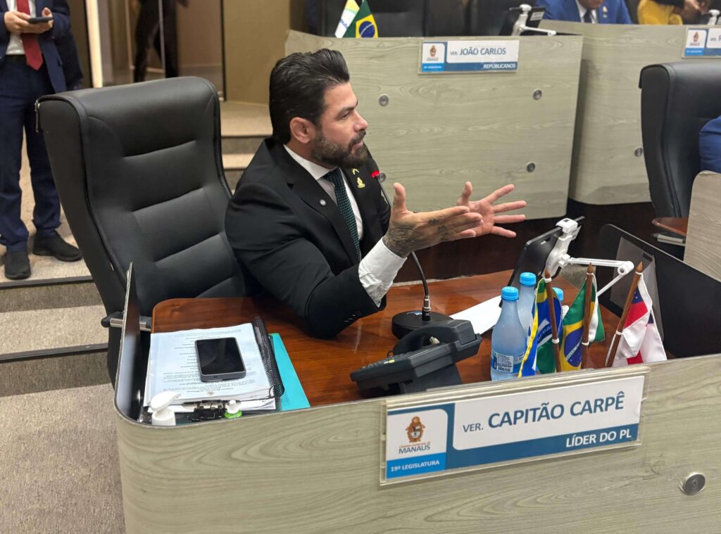 Capitao Carpe cobra melhoiras para a PM do Amazonas Portal Fred Novaes