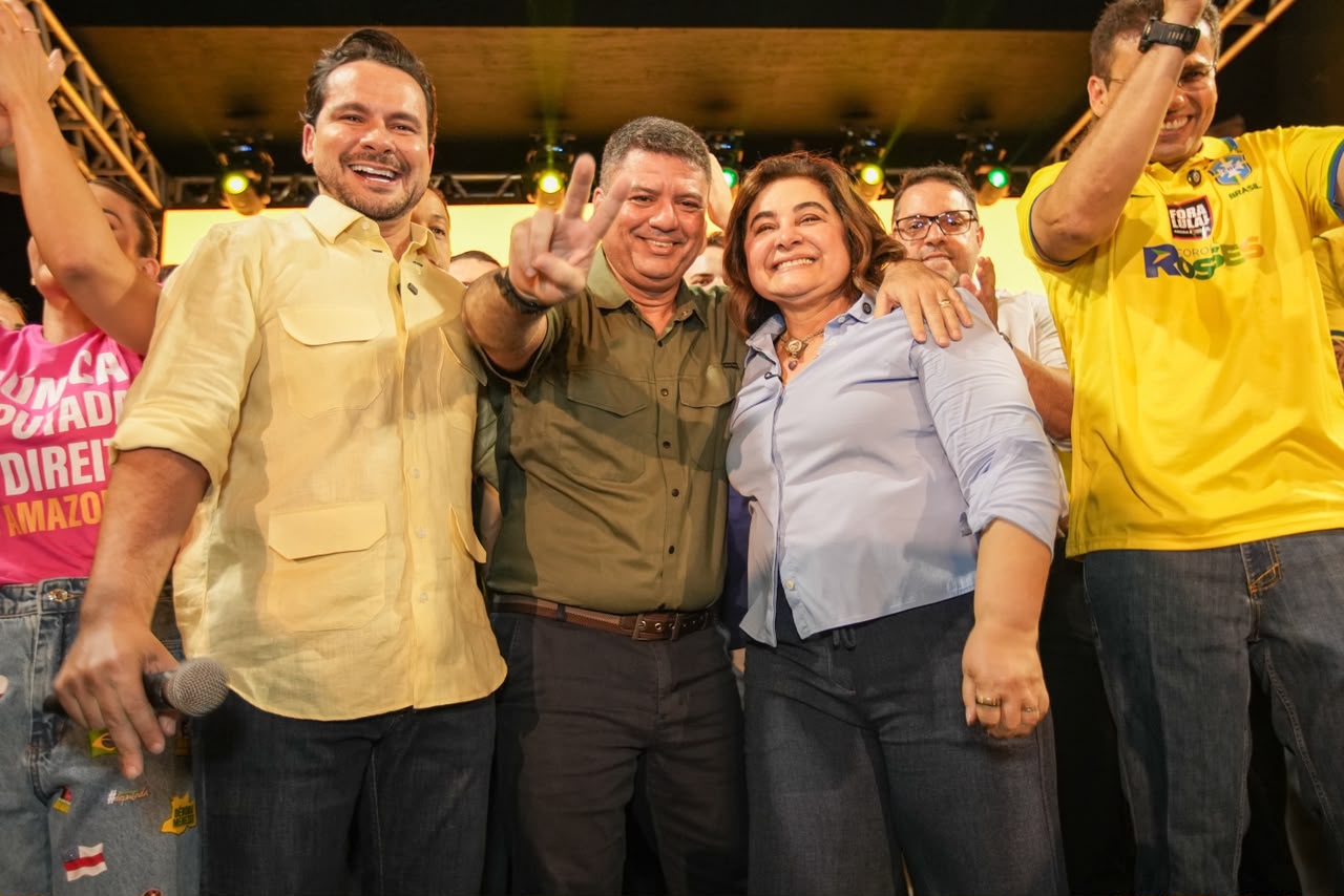 Maria do Carmo e Anibal como candidatos ao Govrno do Amazonas pelo PL Portal Fred Novaes
