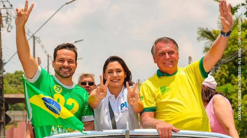 Michele Bolsonaro apoio Capitao Alberto Neto Portal Fred Novaes