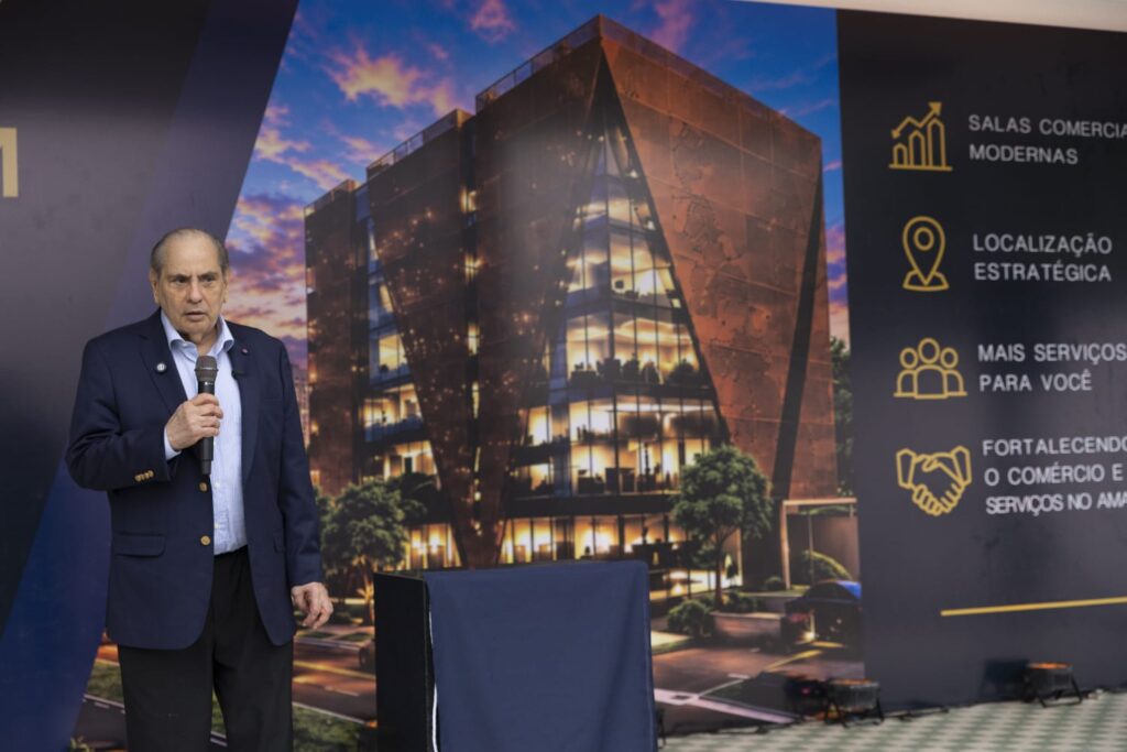 Centro empresarial da Fecomercio AM Portal Fred Novaes