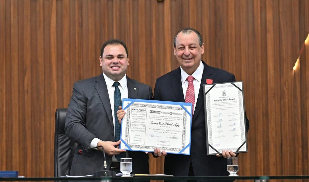Roberto Cidade e Omar Aziz Portal Fred Novaes