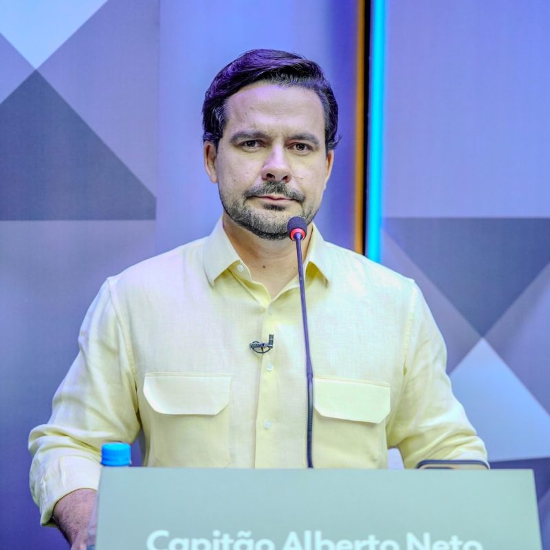 Capitão Alberto Neto se consolida como favorito ao Senado, apontam pesquisas