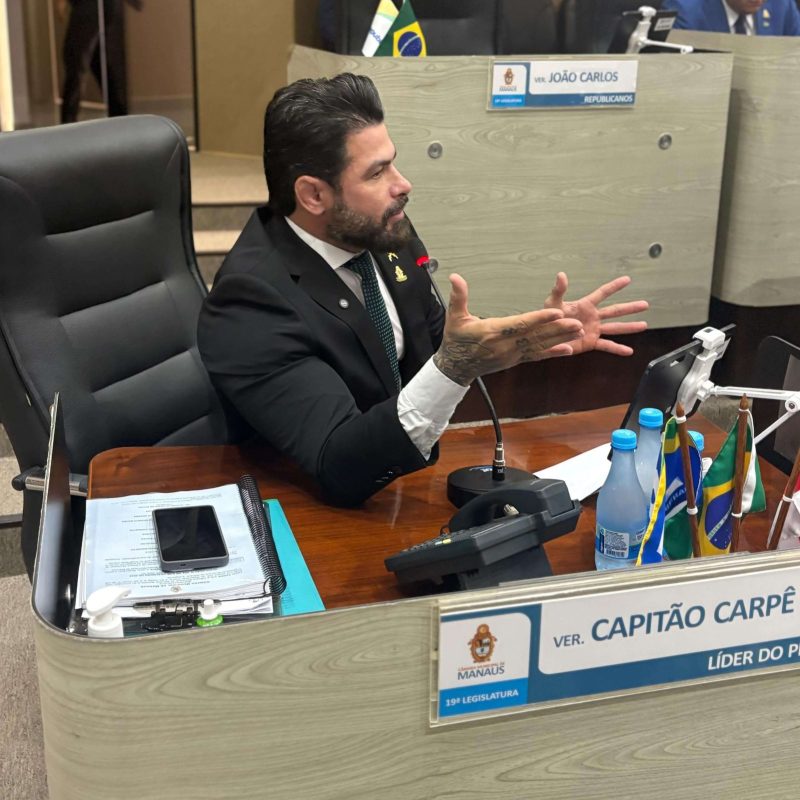 Capitão Carpê cobra do Governo do Estado melhorias para a tropa da PM do Amazonas