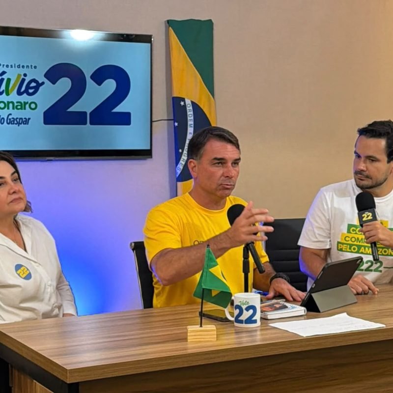 Em live com Capitão Alberto Neto, Flávio Bolsonaro afirma que ZFM é patrimônio do Brasil