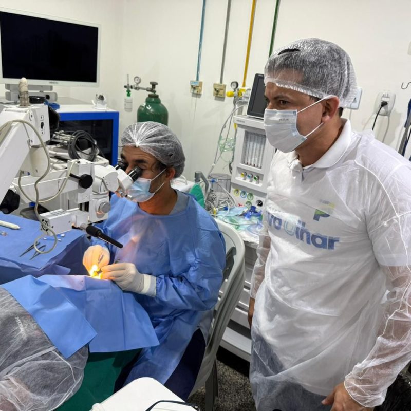 Mutirão do Novo Olhar leva cirurgias e devolve qualidade de vida a pacientes em Tefé