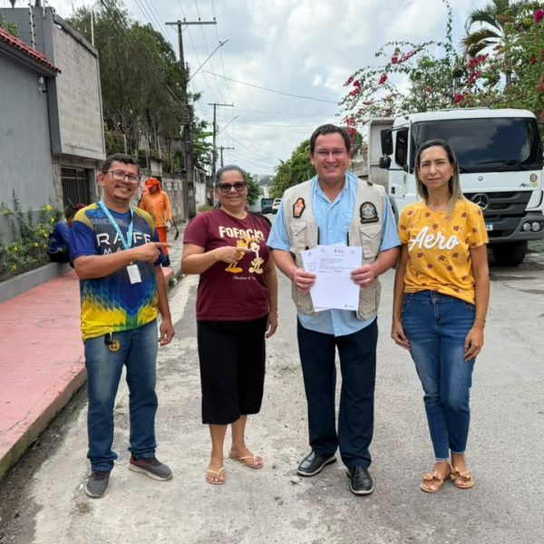 Raiff Matos fiscaliza obras e cobra soluções não atendidas pela Prefeitura de Manaus
